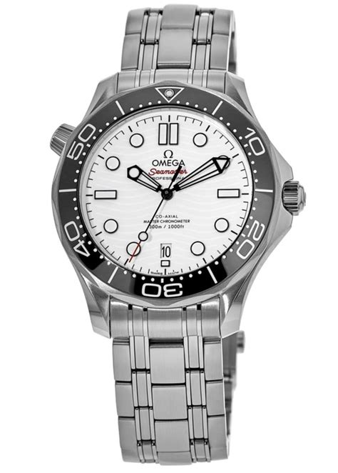 omega seamaster eta 2824 dial|Ω 31mm WHITE '210.30.42.20.04.001 style' Dial/Date Wheel for .